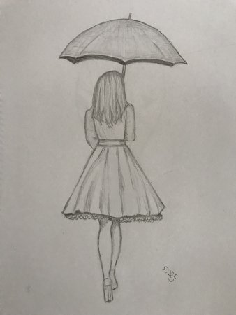 Рисунки для срисовки лёгкие люди