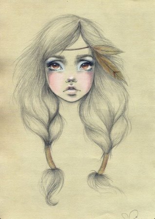 Срисовывать рисунки для девочек