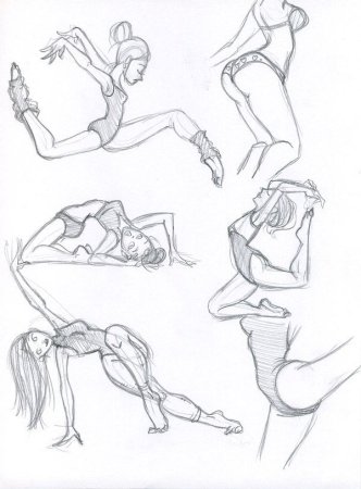 Упражнения для рисования скетчей