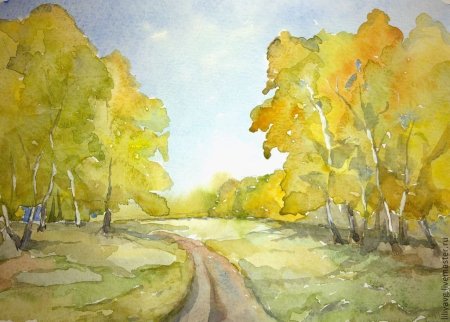 Пейзаж рисунок