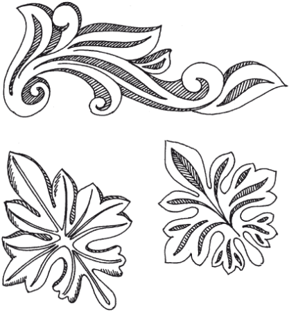 Орнамент для резьбы по дереву эскизы