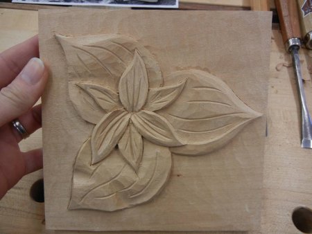 Плоскорельефная резьба по дереву для начинающих