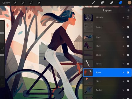 Приложение Procreate для IPAD