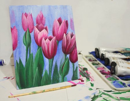 Идеи для рисования акриловыми красками