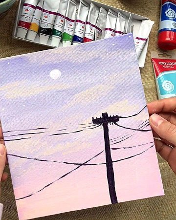 Идеи для рисунков акриловыми красками