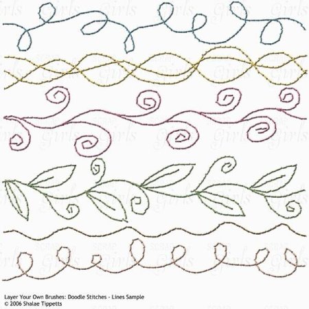 Вышивания для начинающих стебельчатым швом