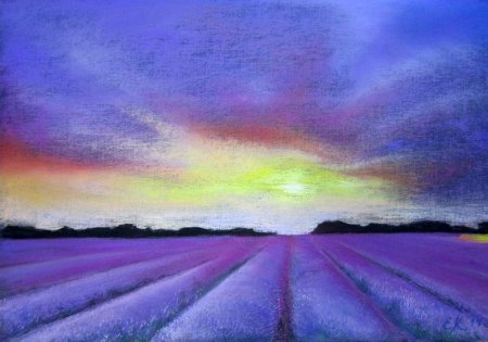 Сухая пастель для рисования