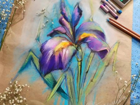 Сухая пастель для рисования