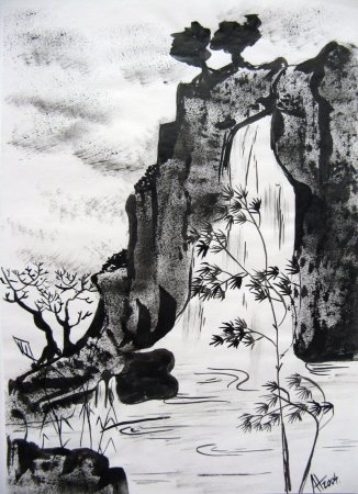 Графика тушью