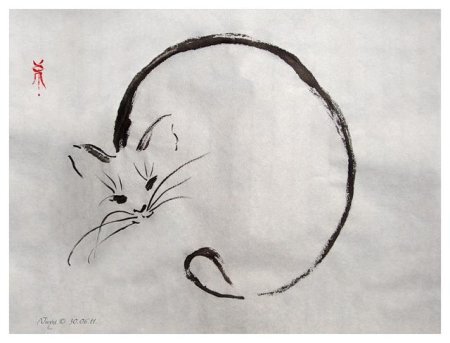 Легкие рисунки тушью для начинающих