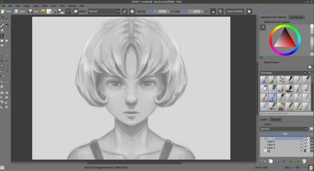 Графический редактор Krita