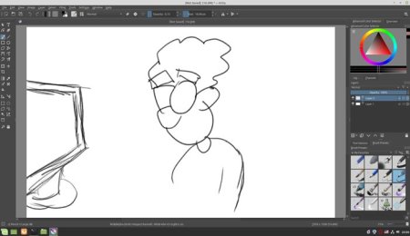 Krita аниме