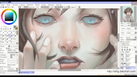 Уроки рисования в Krita