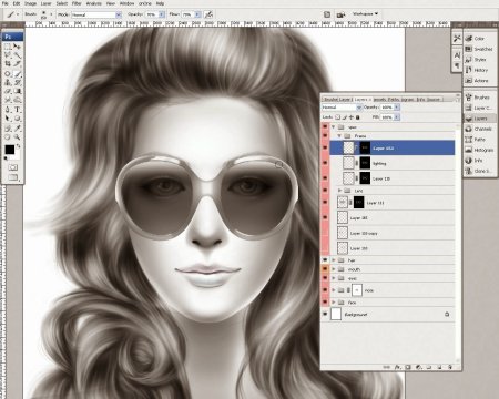 Рисование в фотошопе на графическом планшете