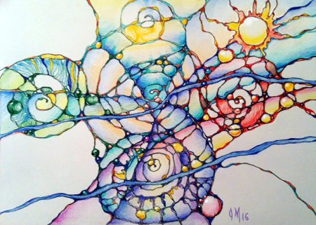 Нейрографическая линия Павел Пискарев