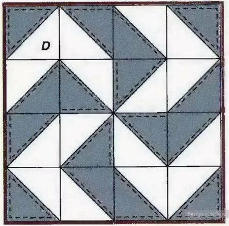 Узоры лоскутного шитья