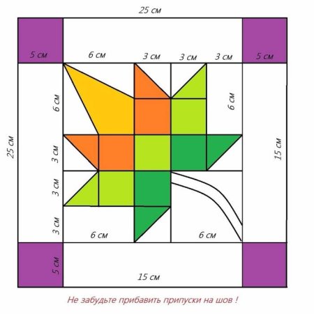 Узоры для лоскутного одеяла