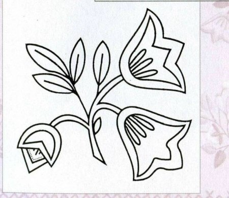 Вышивка гладью схемы для начинающих