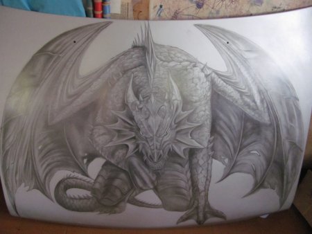 Наброски для аэрографии