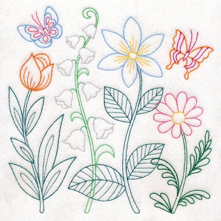 Вышивка гладью схемы для начинающих