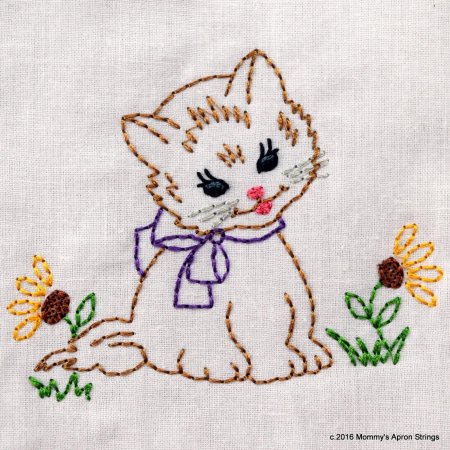 Простые узоры для вышивки гладью