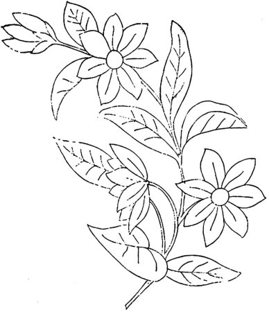 Трафареты для вышивки гладью для начинающих