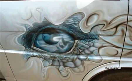 Нанесение аэрографии