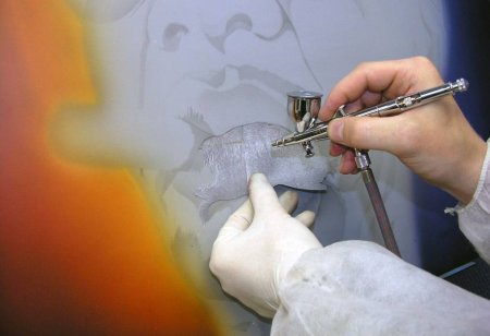 Уроки аэрографии на авто