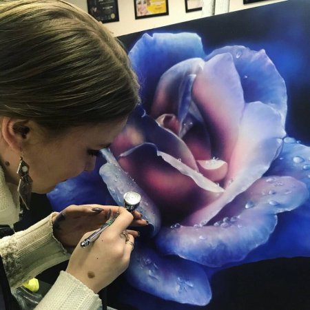 Аэрография на авто баллончиком