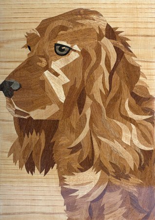 Мозаика техника Маркетри