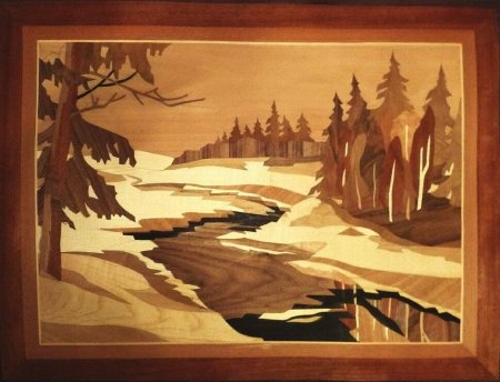 Интарсия Маркетри инкрустация