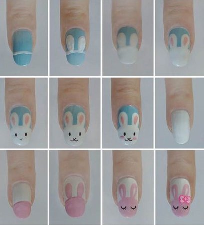 Простые рисунки для маникюра для начинающих