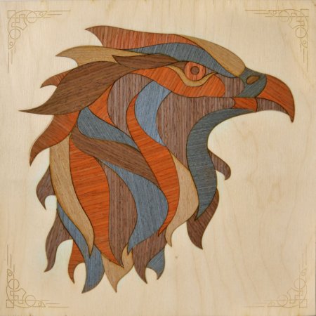 Маркетри дракон