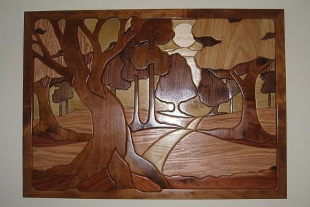 Техника Маркетри деревянная мозаика для начинающих