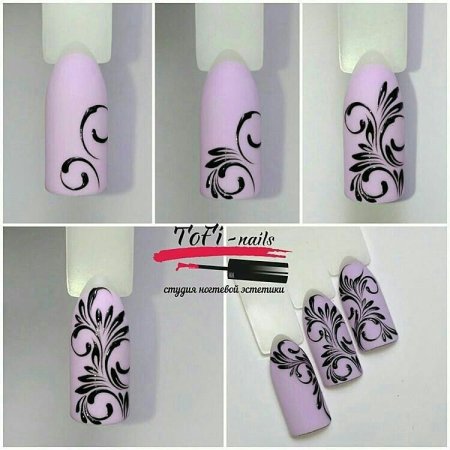 Кисточка для рисования на ногтях