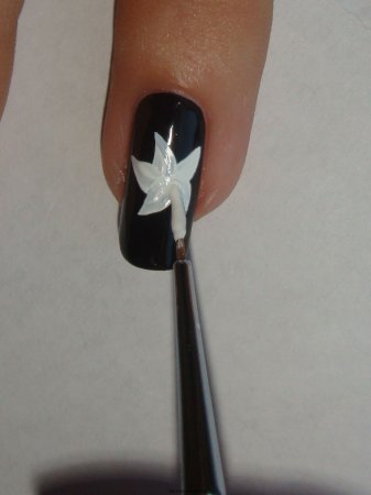 Рисунки на ногтях для начинающих иголкой