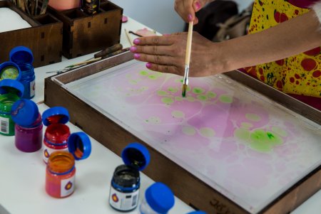 Техника батл эбру