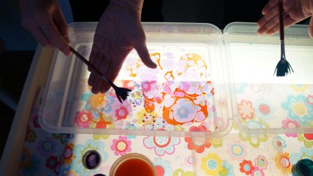 Техника эбру