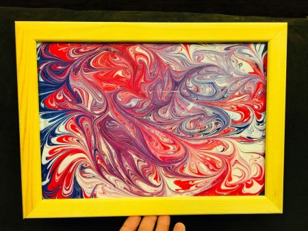 Нетрадиционная техника рисования эбру рисование на воде