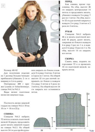 Вязание спицами для женщин жилеты модные модели с описанием и схемами