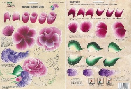 Карты для тренировки и обучения техники рисования one stroke