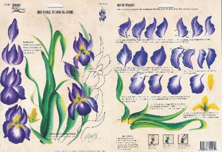 Ирис китайская роспись