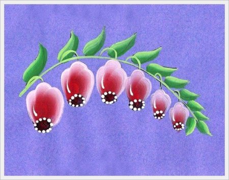 Техника двойного мазка ягоды