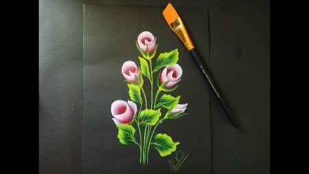 Рисование одним мазком