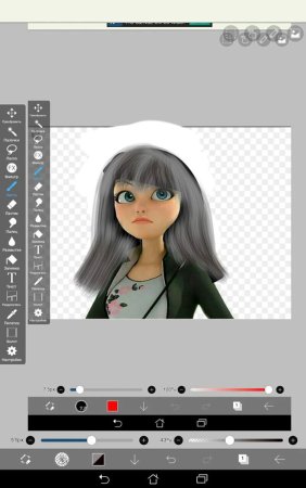 Рисунки в приложении IBISPAINT легко