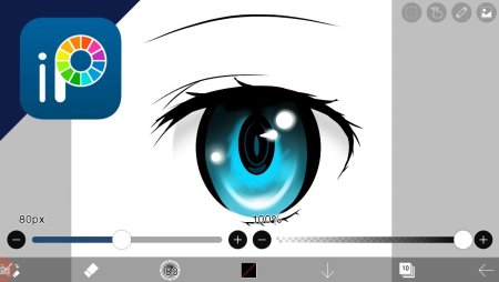 Глаза аниме для IBISPAINT