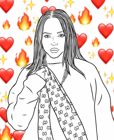 Эстетичные Стикеры на прозрачном фоне