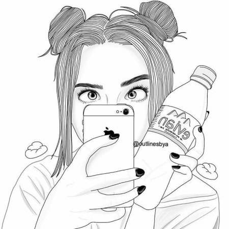 Арты из тик тока лёгкие