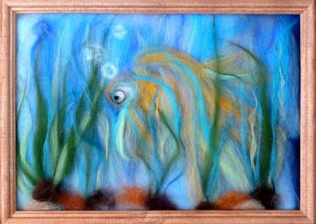 Шерстяная акварель