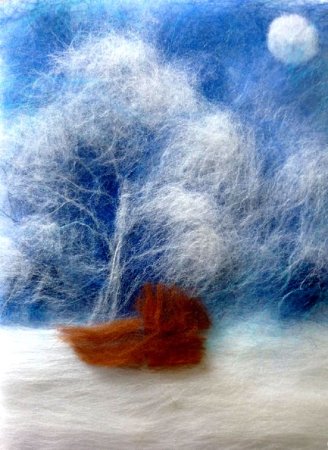 Картины из шерсти Нины Мазыревой